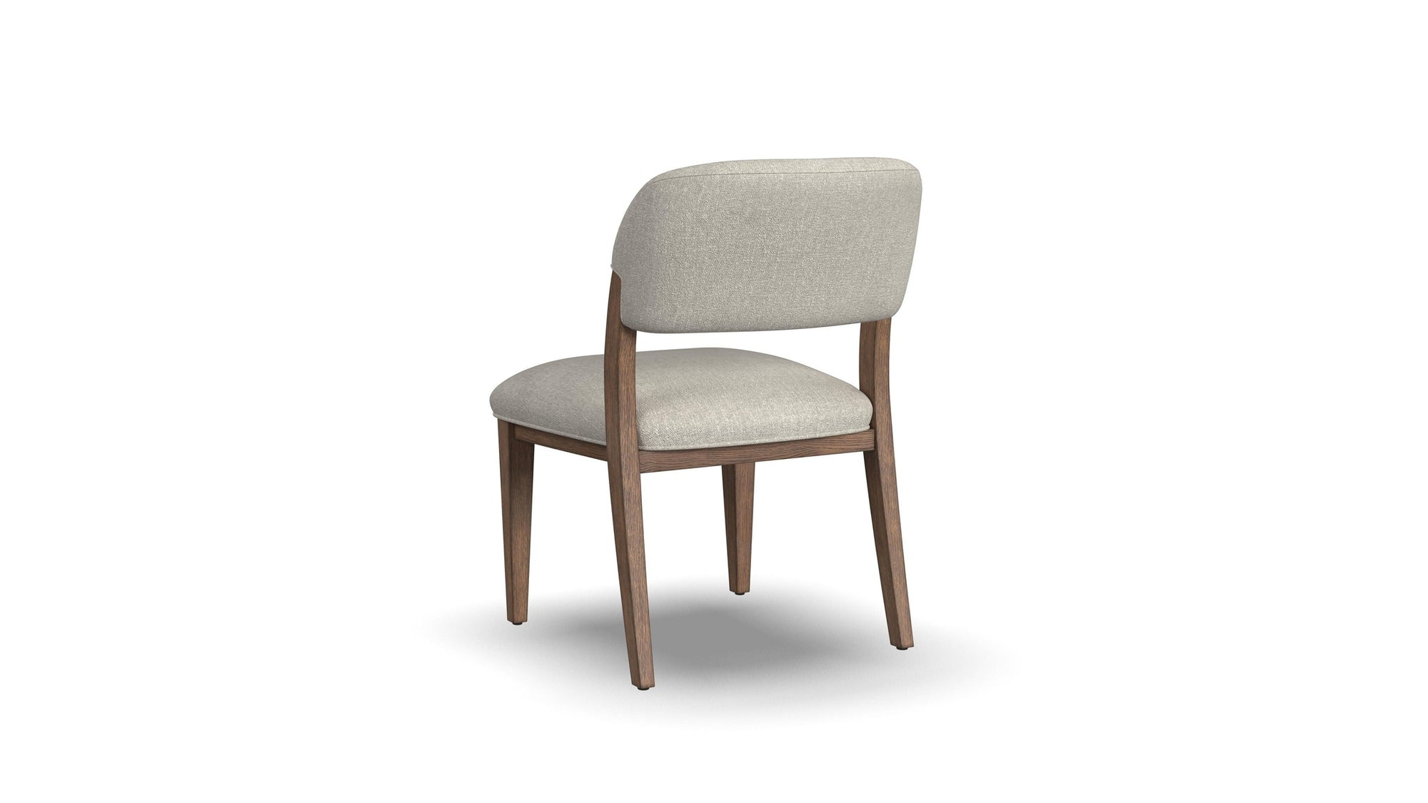 Lyra - Upholstered Barrel Chairs Set of 2 - Pearl Silver
