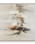 Outburst - Hand Painted Modern Art - Black / Blue / Brown / Gray / Green / Orange / Red / White / Woodtone
