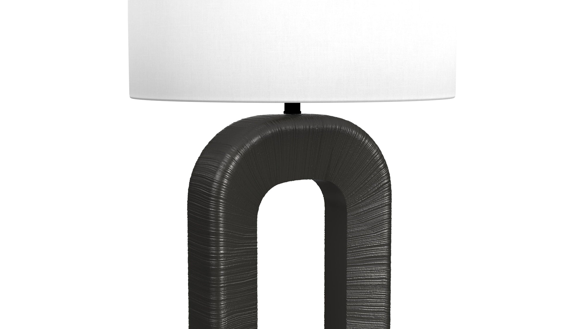 Leers - Table Lamp - Black / White