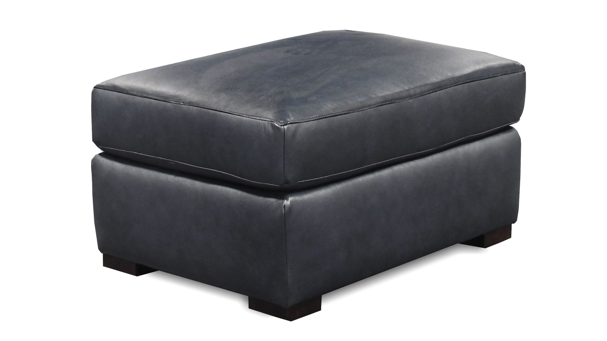 Del Mar - Baylor Leather Large Ottoman