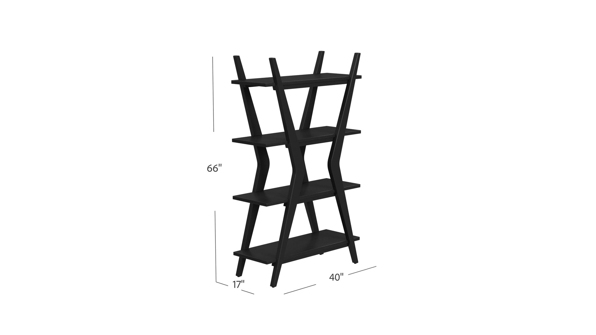 Stratton - Etagere - Black