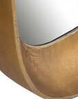 Bradano - Brass Arch Mirror - Bronze