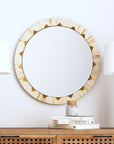 Global - Wall Mirror - Beige