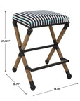 Braddock - Backless Counter Stool - Black
