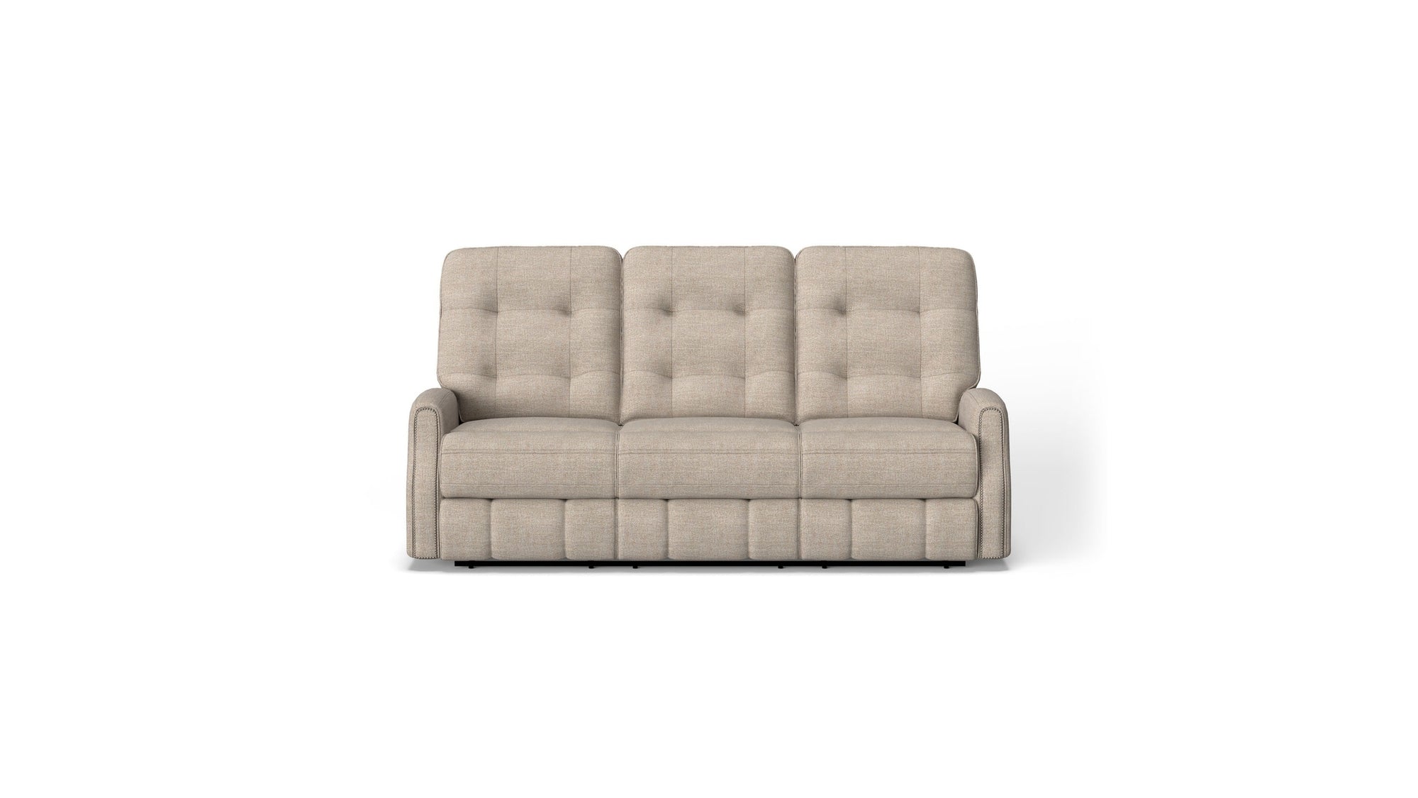 Devon - Reclining Sofa, Nailhead Trim