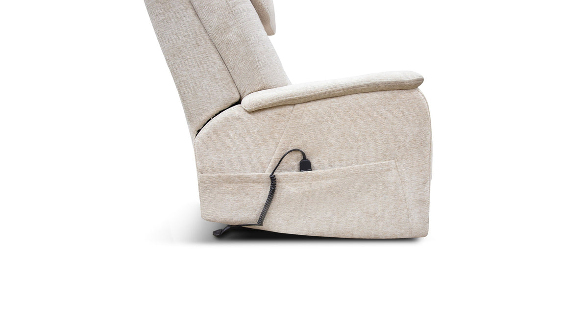 Zecliner Model 3+ Petite - Power Lift Recliner With Power Headrest, Lumbar, Heat &amp; Massage