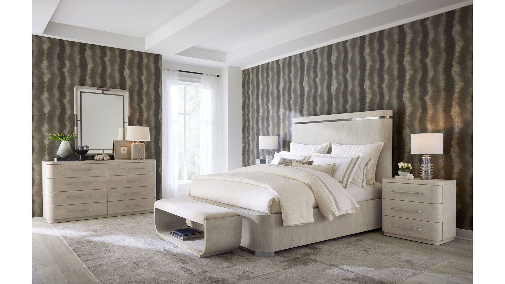 Modern Mood - Three Drawer Nightstand