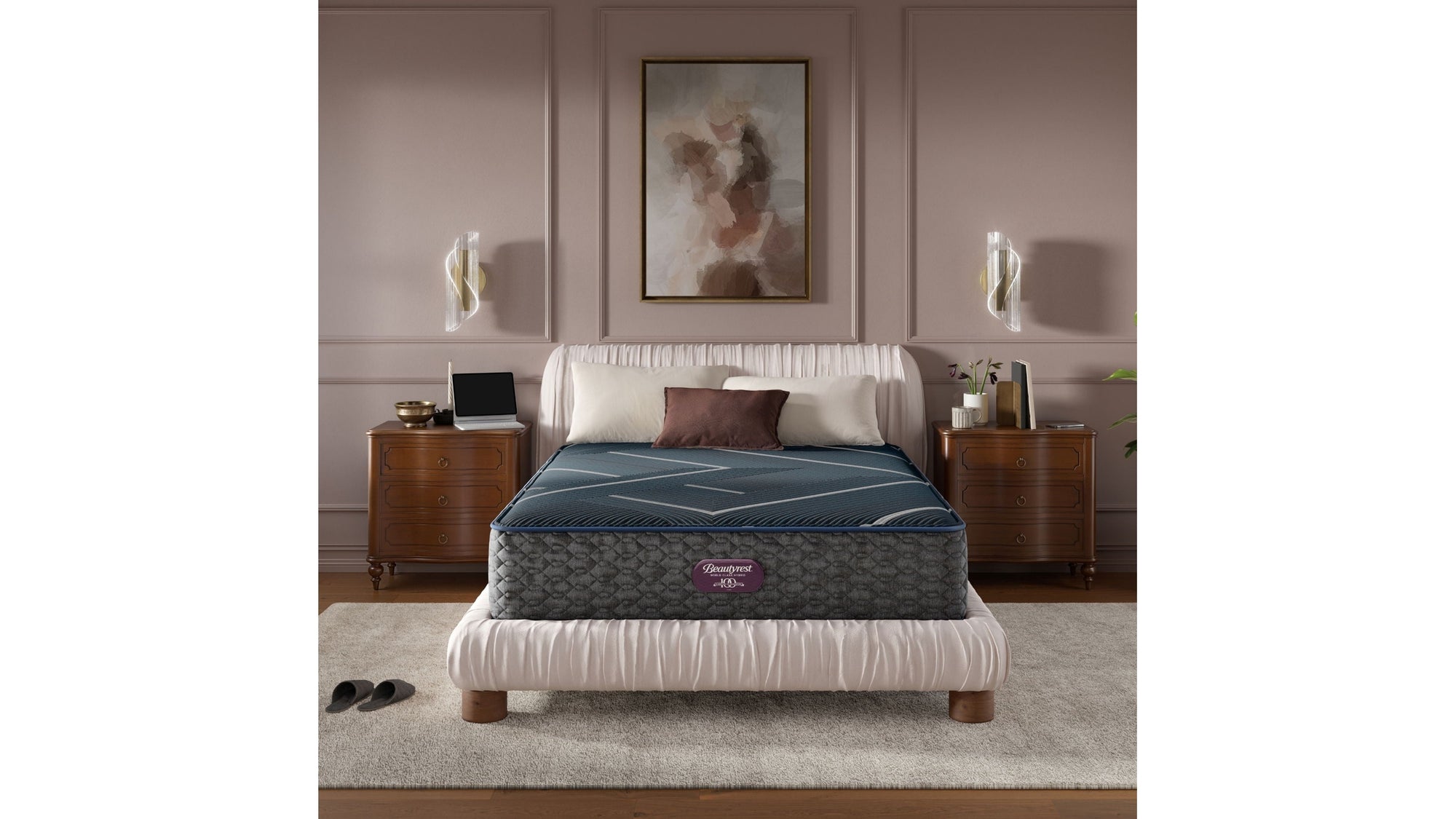 Beautyrest World Class - Level Four Hybrid Firm Mattress