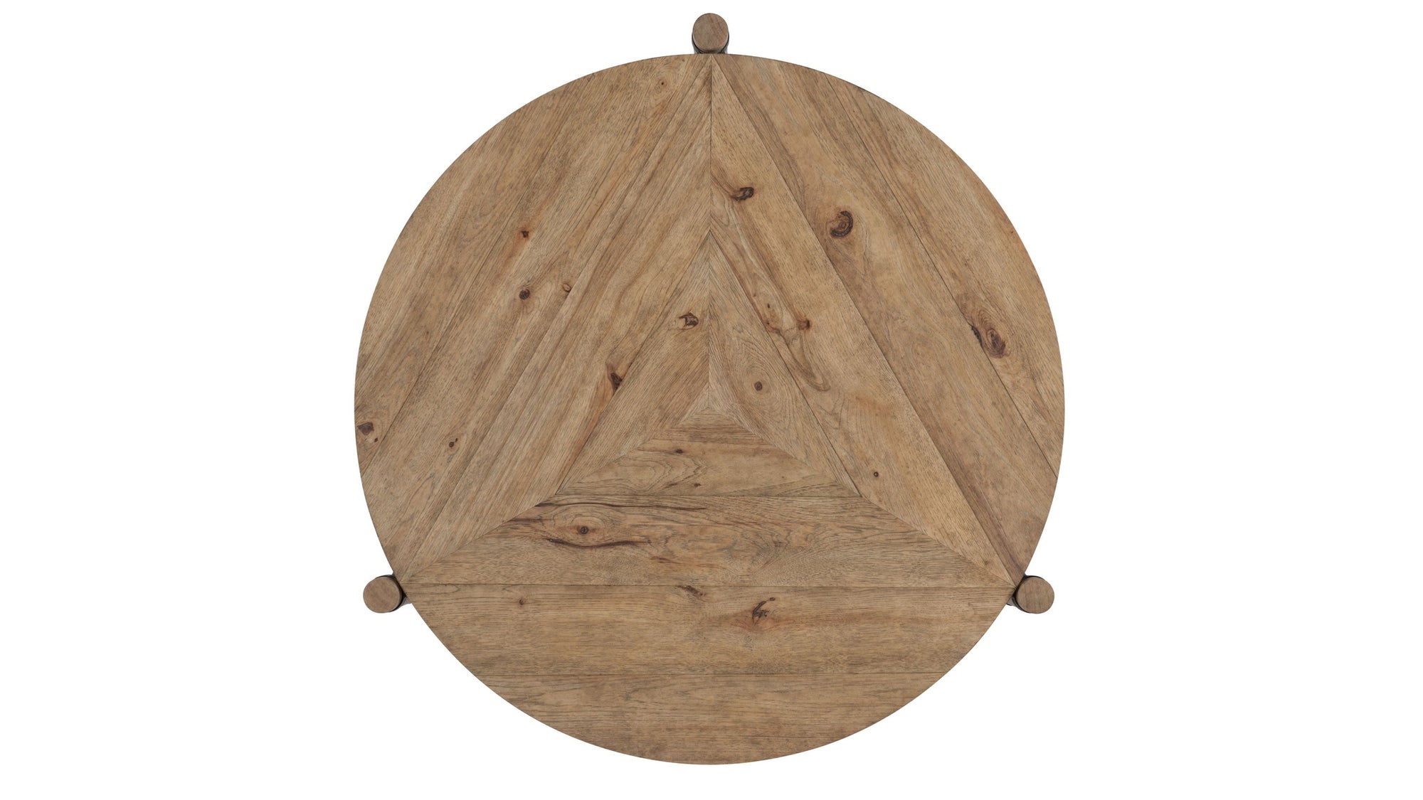 Vineyard Row - 44" Round Cocktail Table - Light Brown