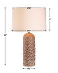 Maclura - Brown Table Lamp - Light Brown