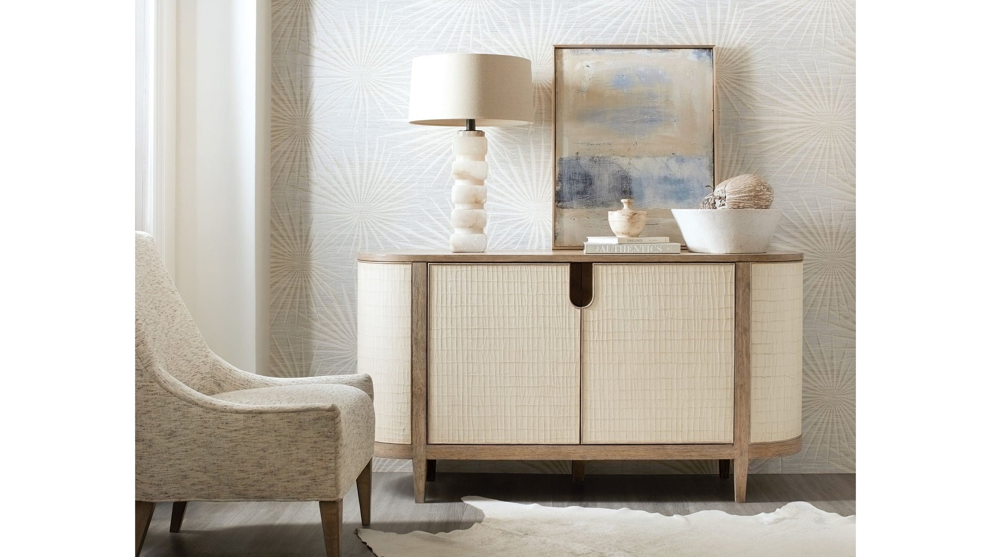Melange - Arbor Credenza - Beige