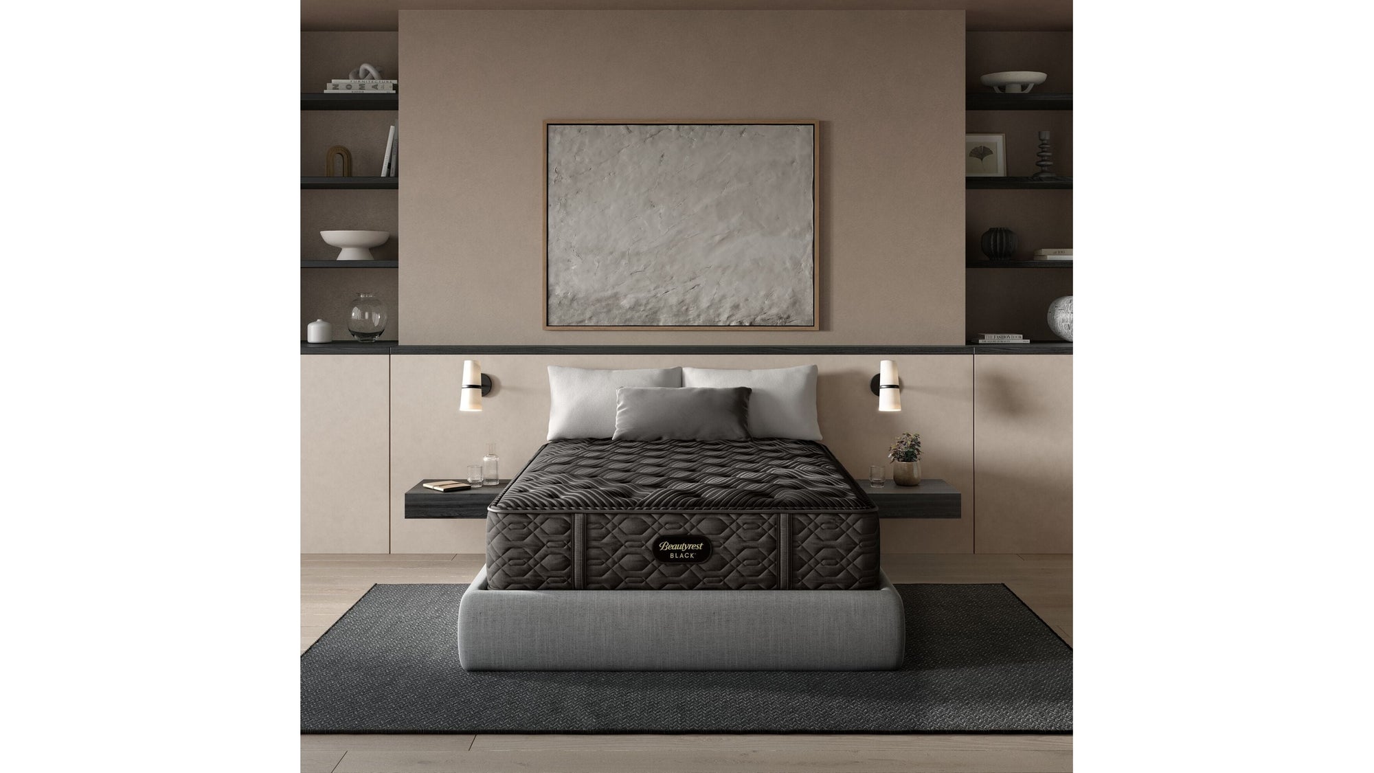 Beautyrest Black - 14.25" Series One Medium Mattress