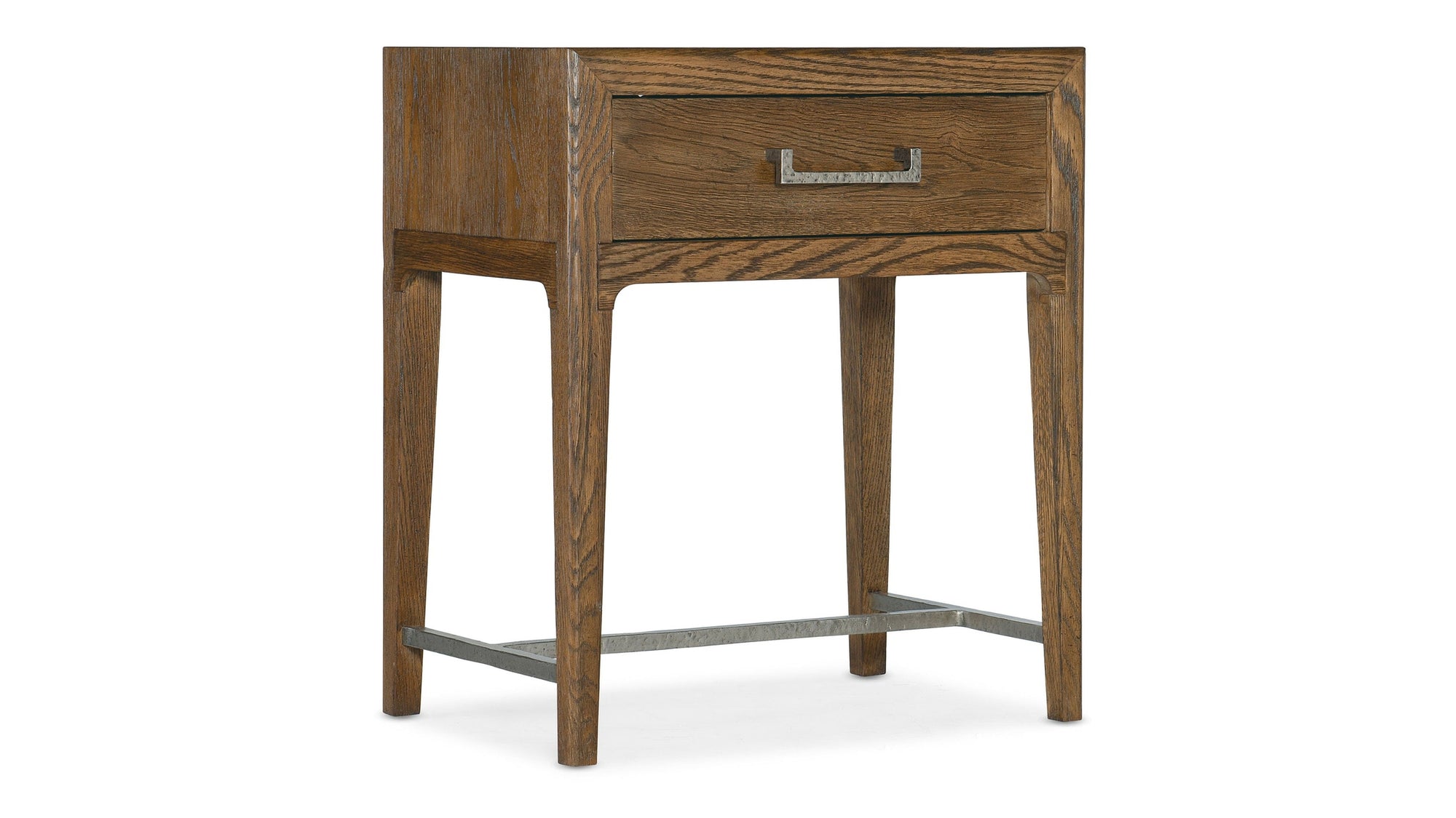 Chapman - Leg Nightstand - Medium Brown