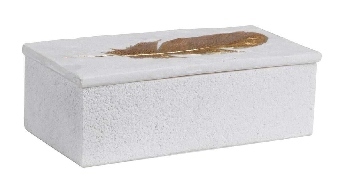 Nephele - Stone Box - White