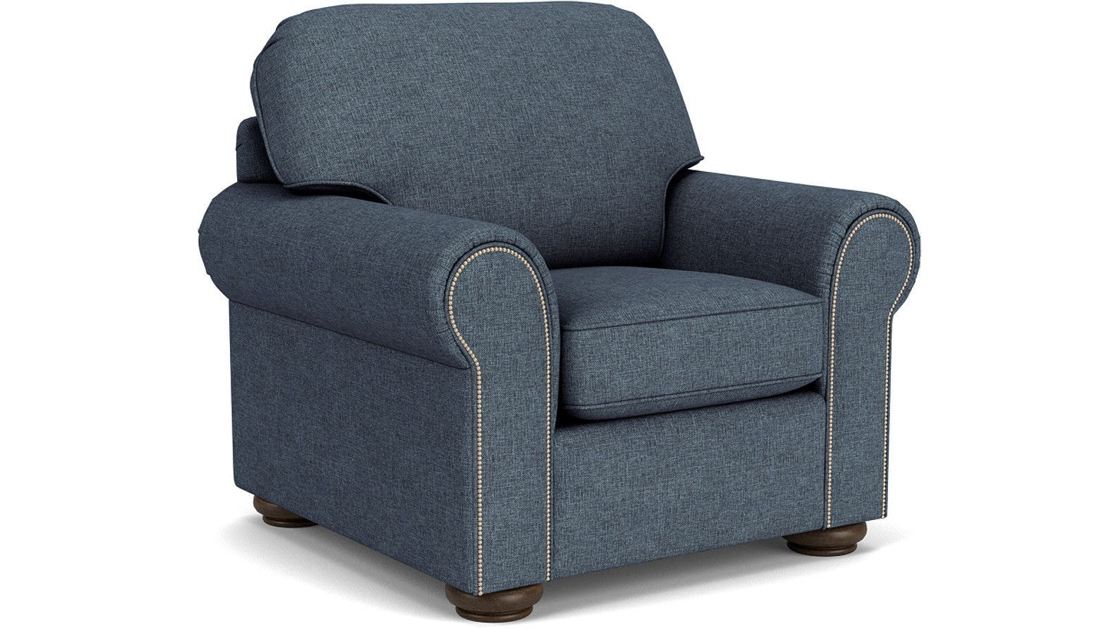 Preston - Fabric Chair With Nailhead Trim