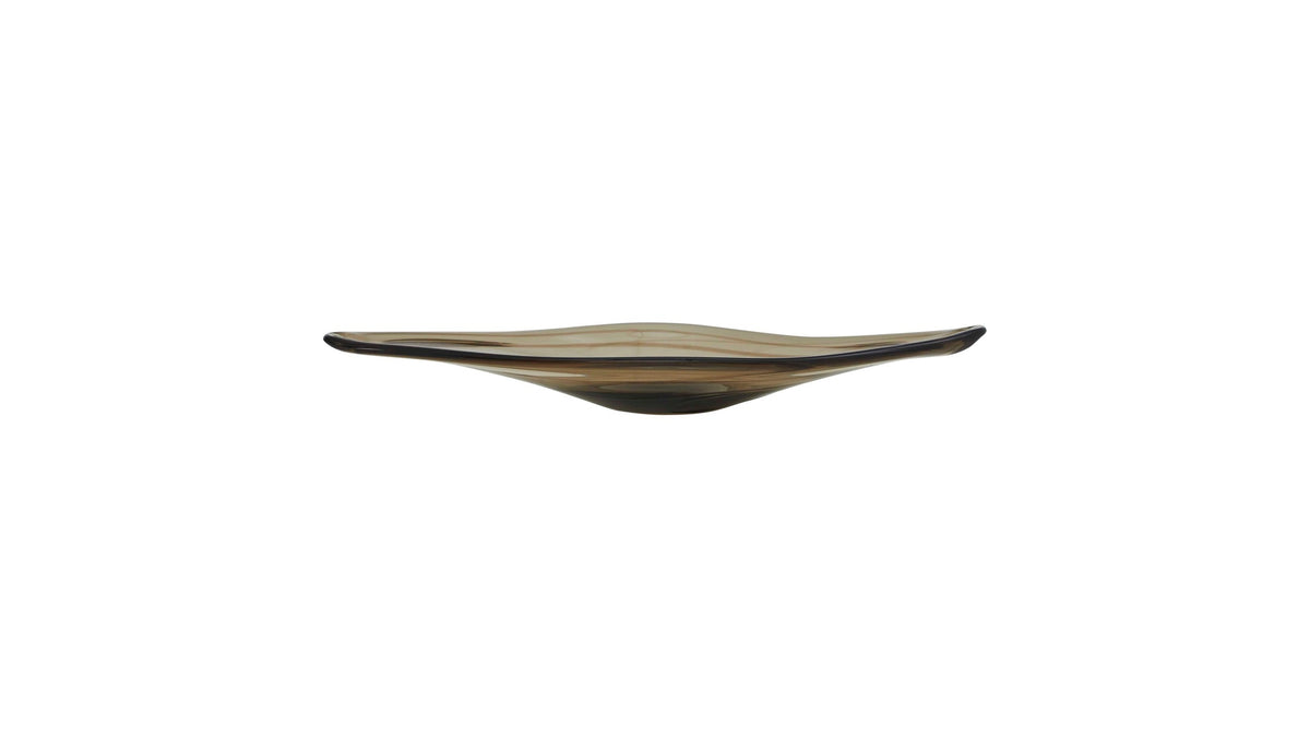 Soluna - Indoor-Outdoor Glass Bowl - Brown