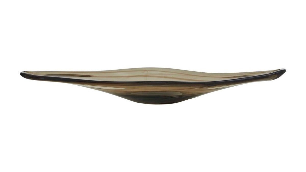 Soluna - Indoor-Outdoor Glass Bowl - Brown