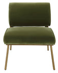 Knoll - Mid-Century Accent Chair - Green