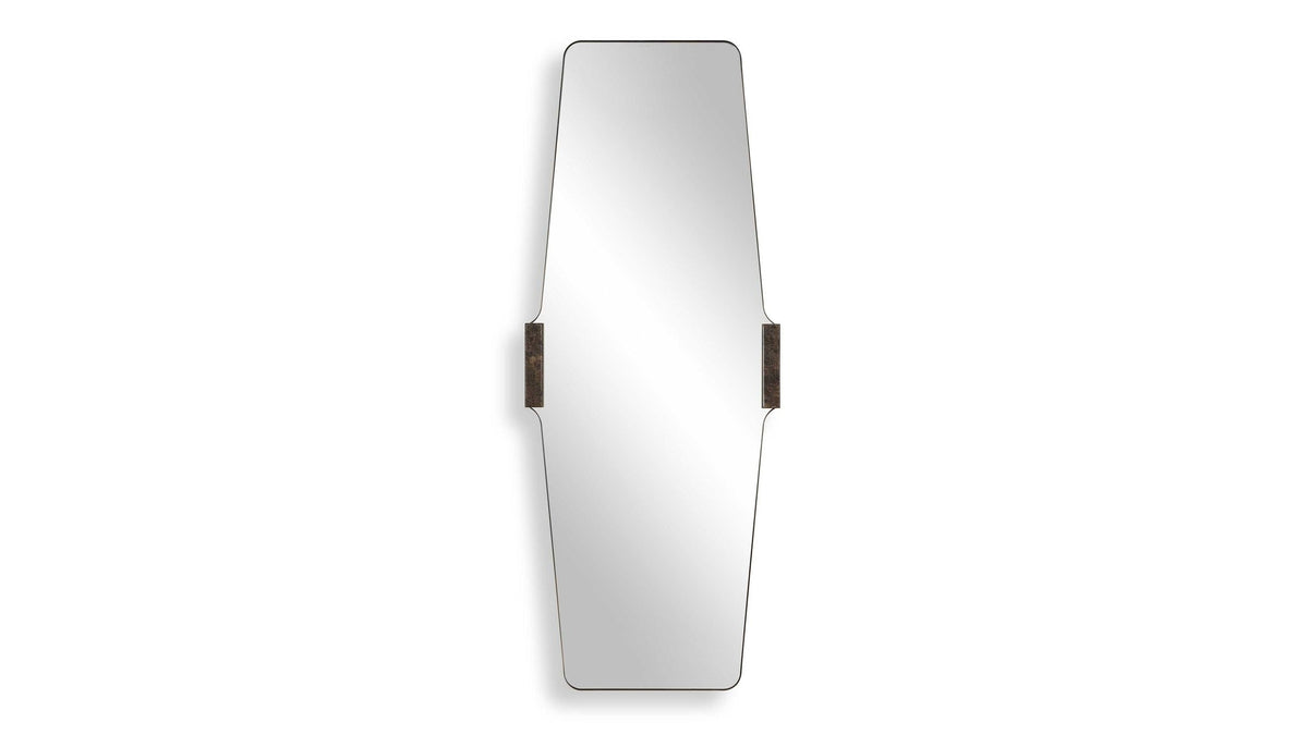 Orson - Mid-Century Tall Mirror - Bronze / Brown