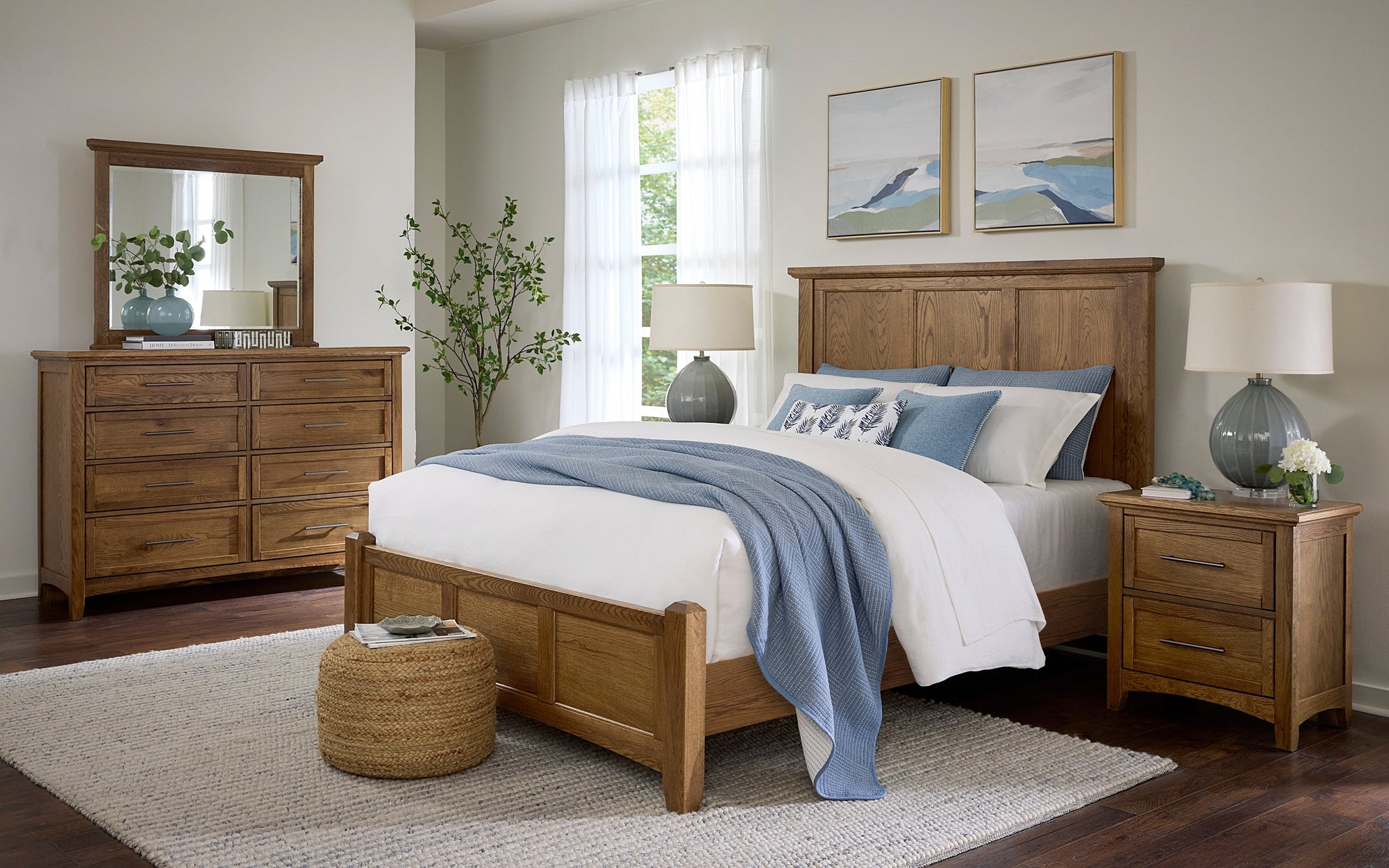 Jamestown Oak Bed