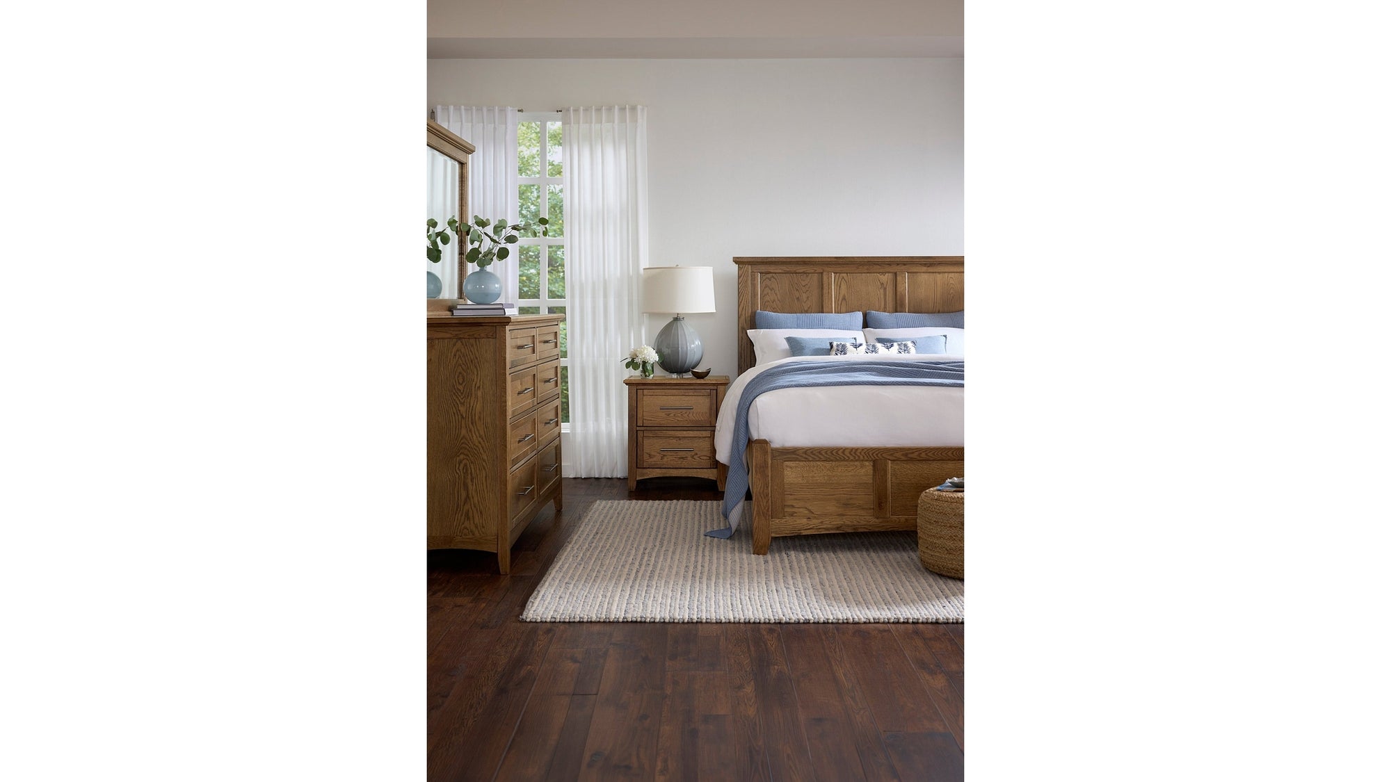 Jamestown Oak Bed