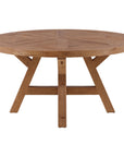 Ella - Round Dining Table - Light Brown