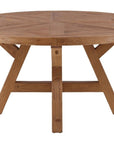 Ella - Round Dining Table - Light Brown