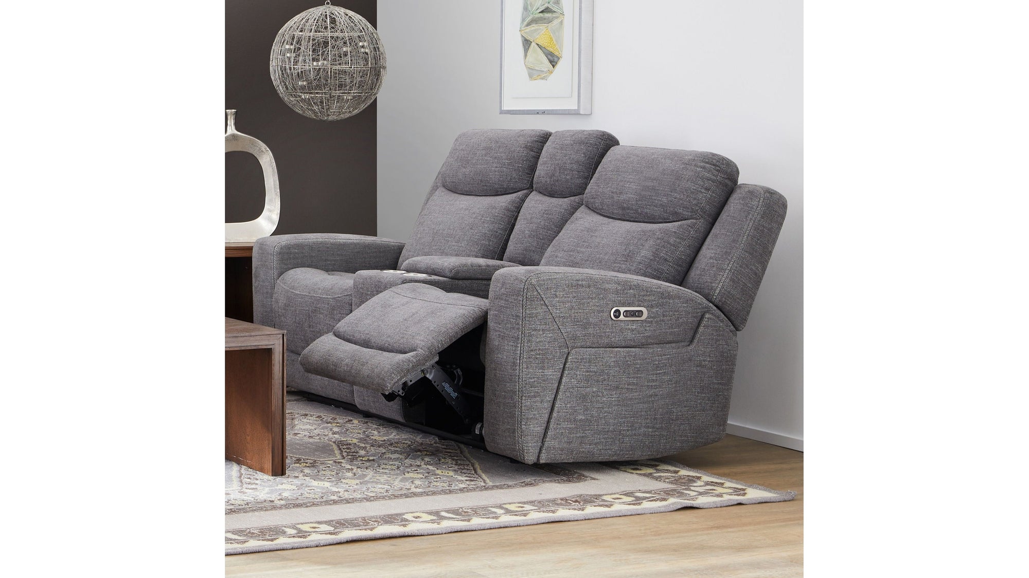 Ridge - Power Reclining Loveseat With Console And Power Headrests