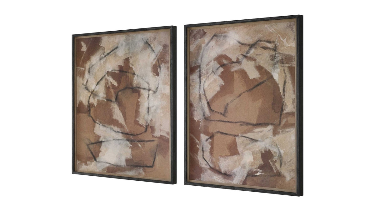 Rush & Dash - Framed Prints Set of 2