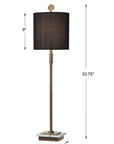 Volante - Table Lamp - Antique Brass