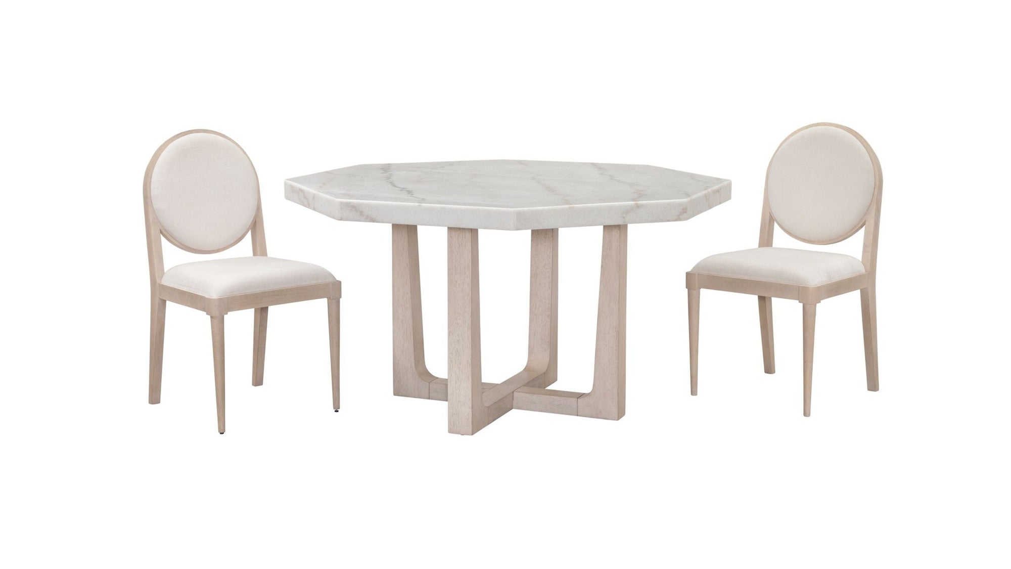Newport - Dining Table - White