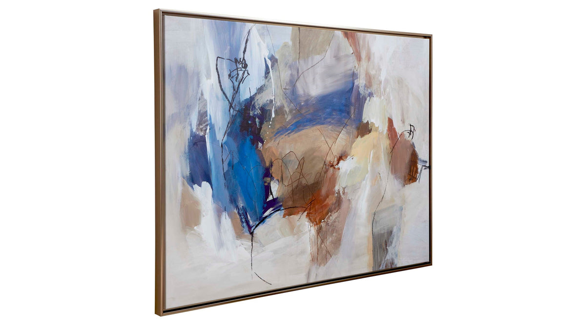 Subtle Nuances - Framed Abstract Art