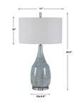 Rialta - Coastal Table Lamp - Light Blue