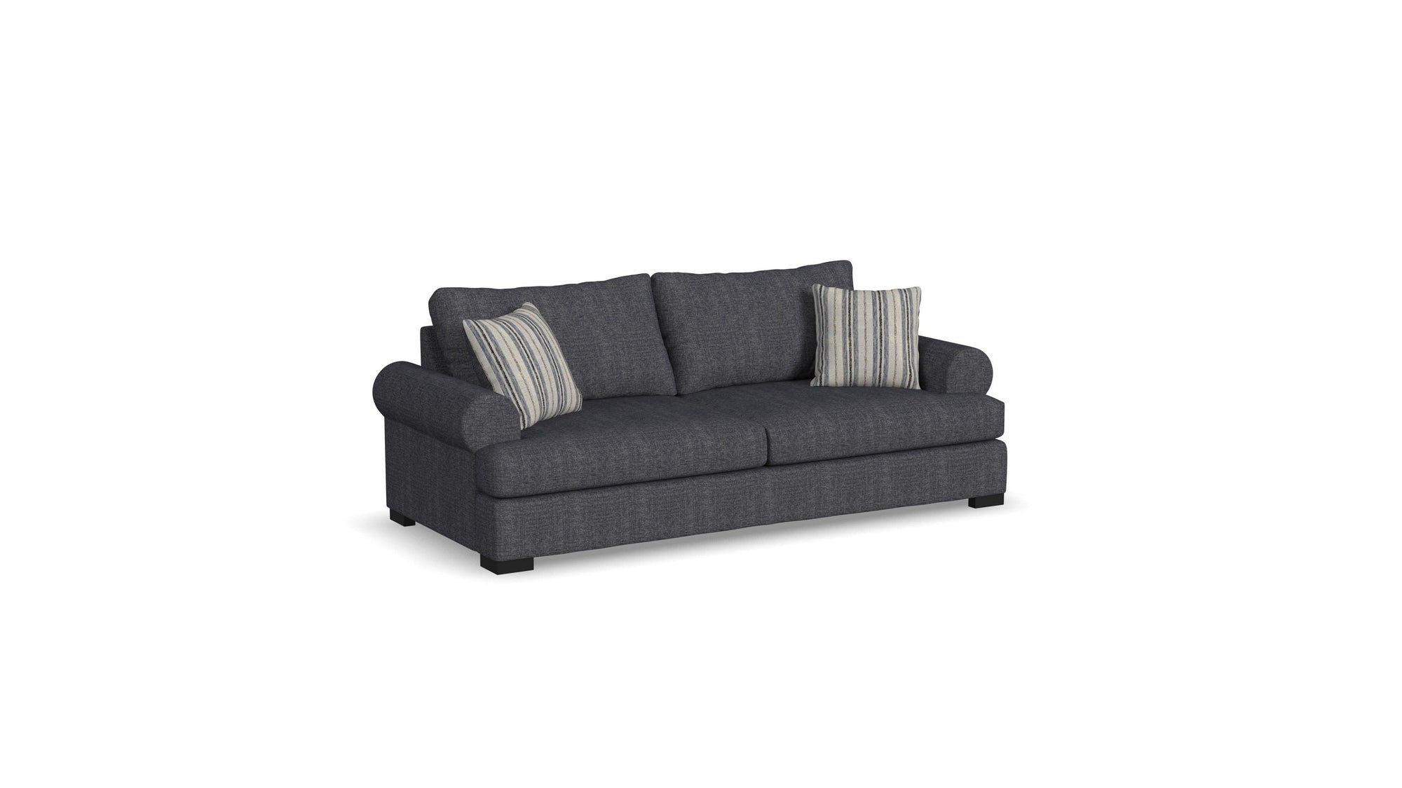 Florence - Fabric Stationary Extra Large Two-Cushion Sofa
