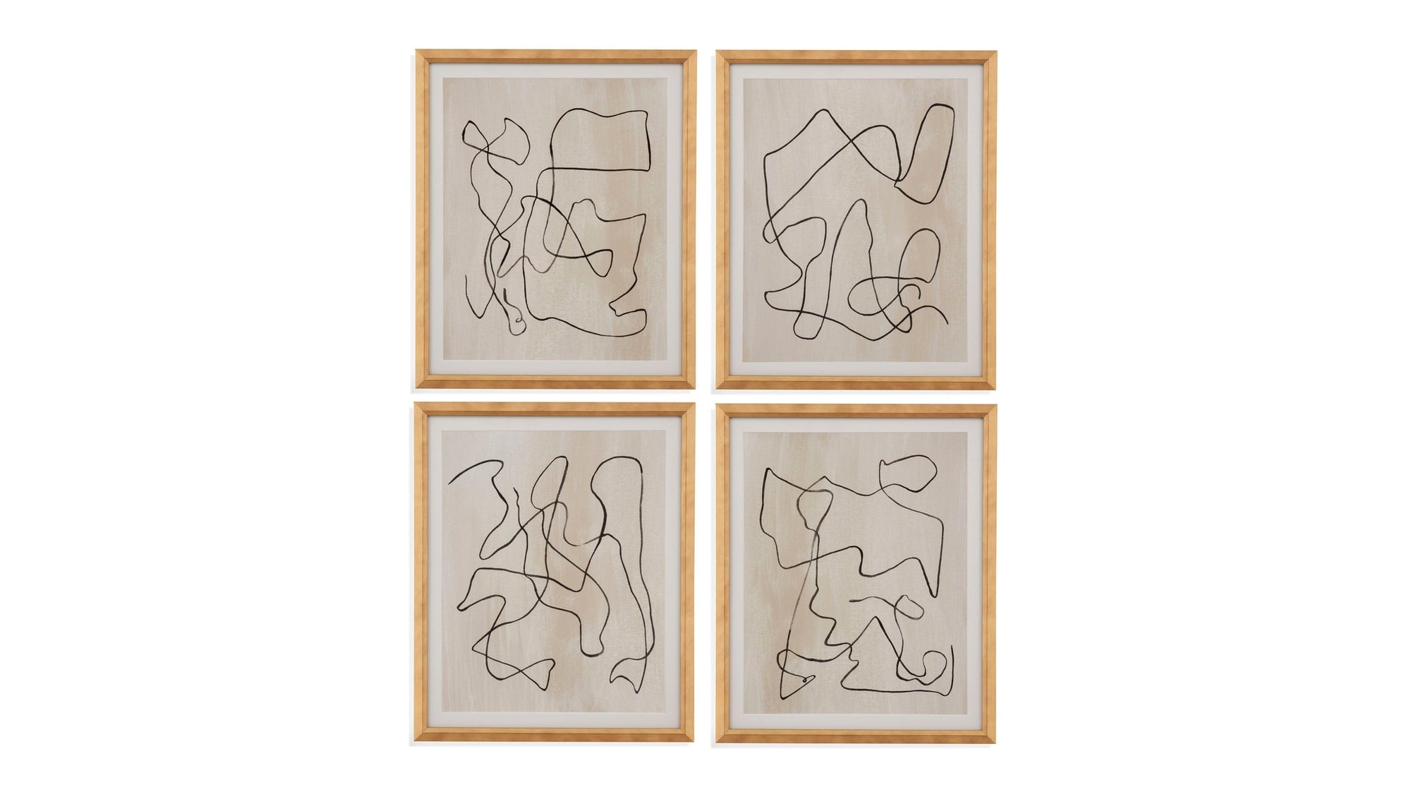 Bound IV Framed Print - Light Brown