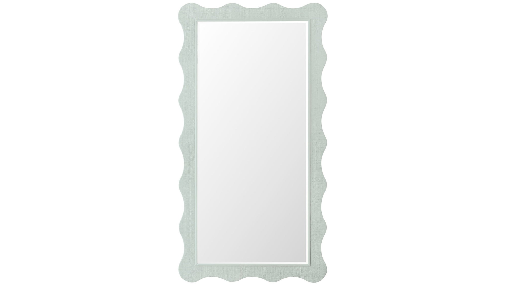 Commerce And Market - Waverly Leaner Mirror - Blue