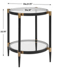 Chadid - Round Glass Table