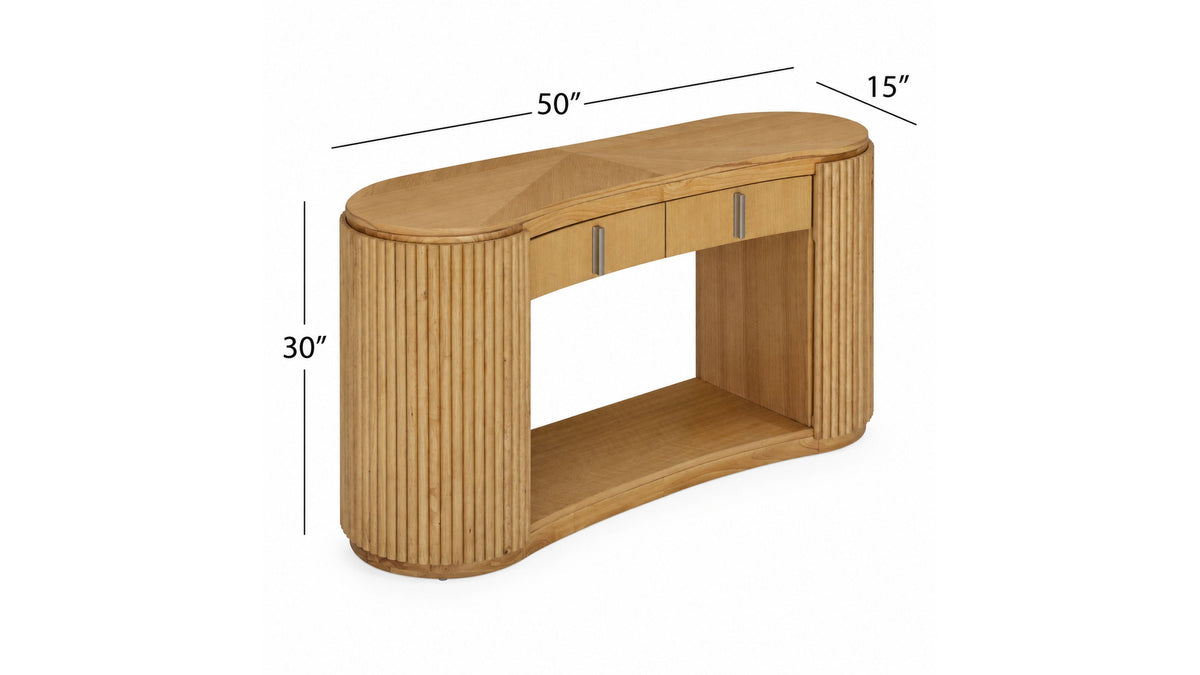 Sterling - Console Table - Wheated Oak