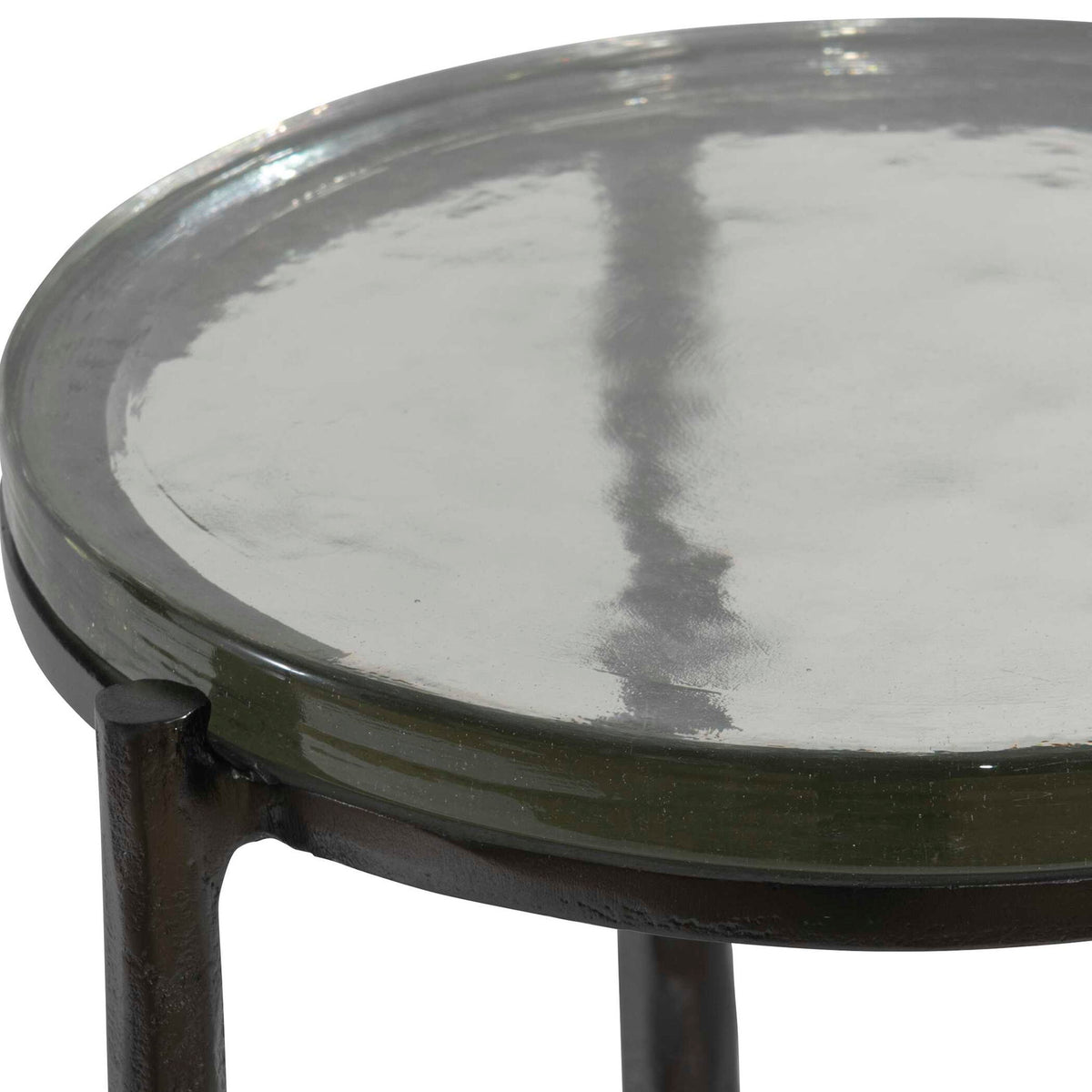 Eternity - Brass Accent Table