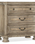Castella - 3-Drawer Nightstand - Light Brown