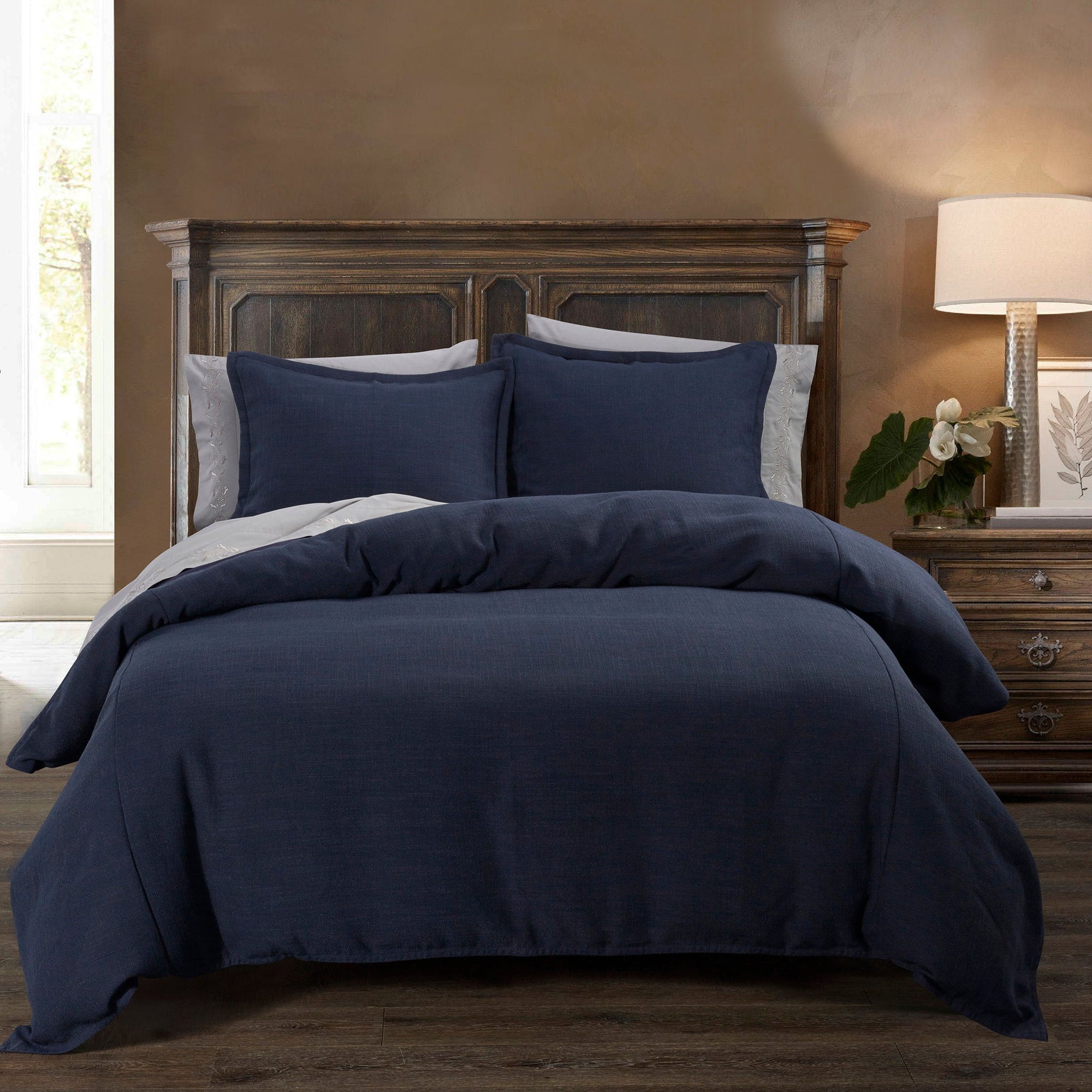 Camden - Queen Duvet Cover Set (Set of 3) - Blue