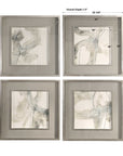 Divination - Abstract Art (Set of 4) - Beige