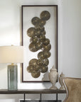 The Times - Shadow Box Wall Art - Light Brown