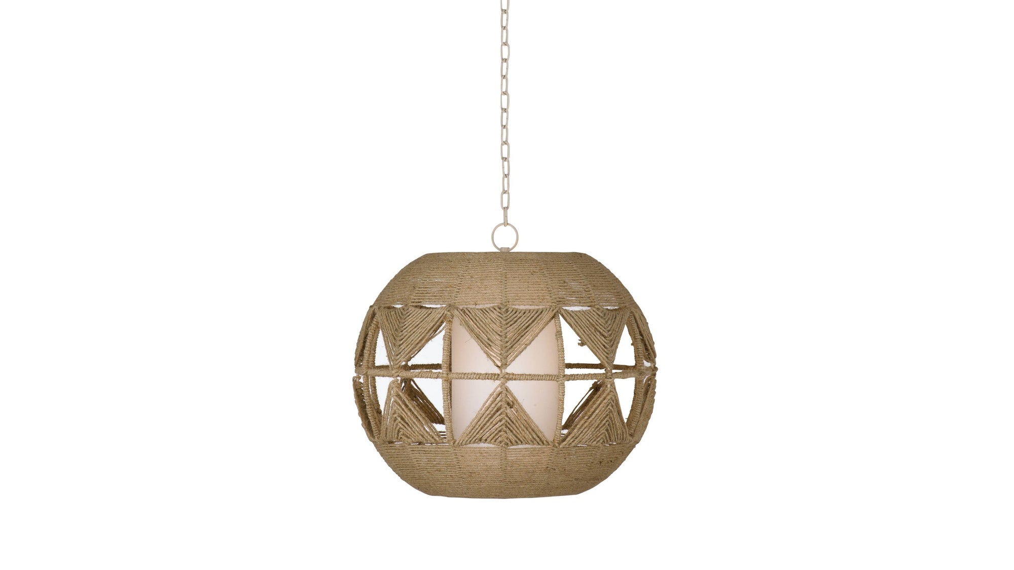 Woven - Pendant Lamp - Light Brown