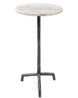 Puritan - White Marble Drink Table