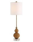 Sienna - Glass Buffet Lamp - Caramel