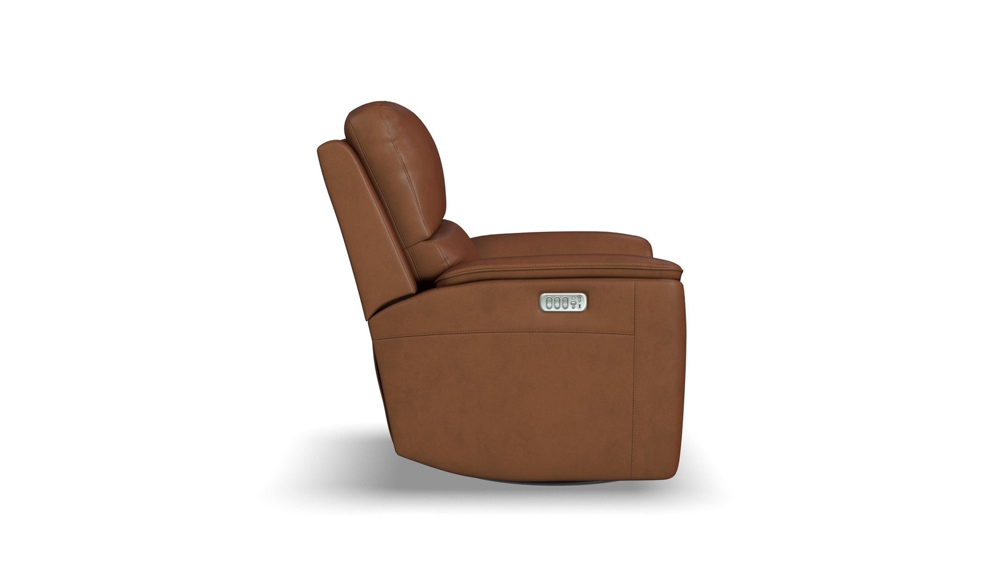 Henry - Power Swivel Gliding Recliner With Power Headrest, Lumbar, Heat &amp; Massage