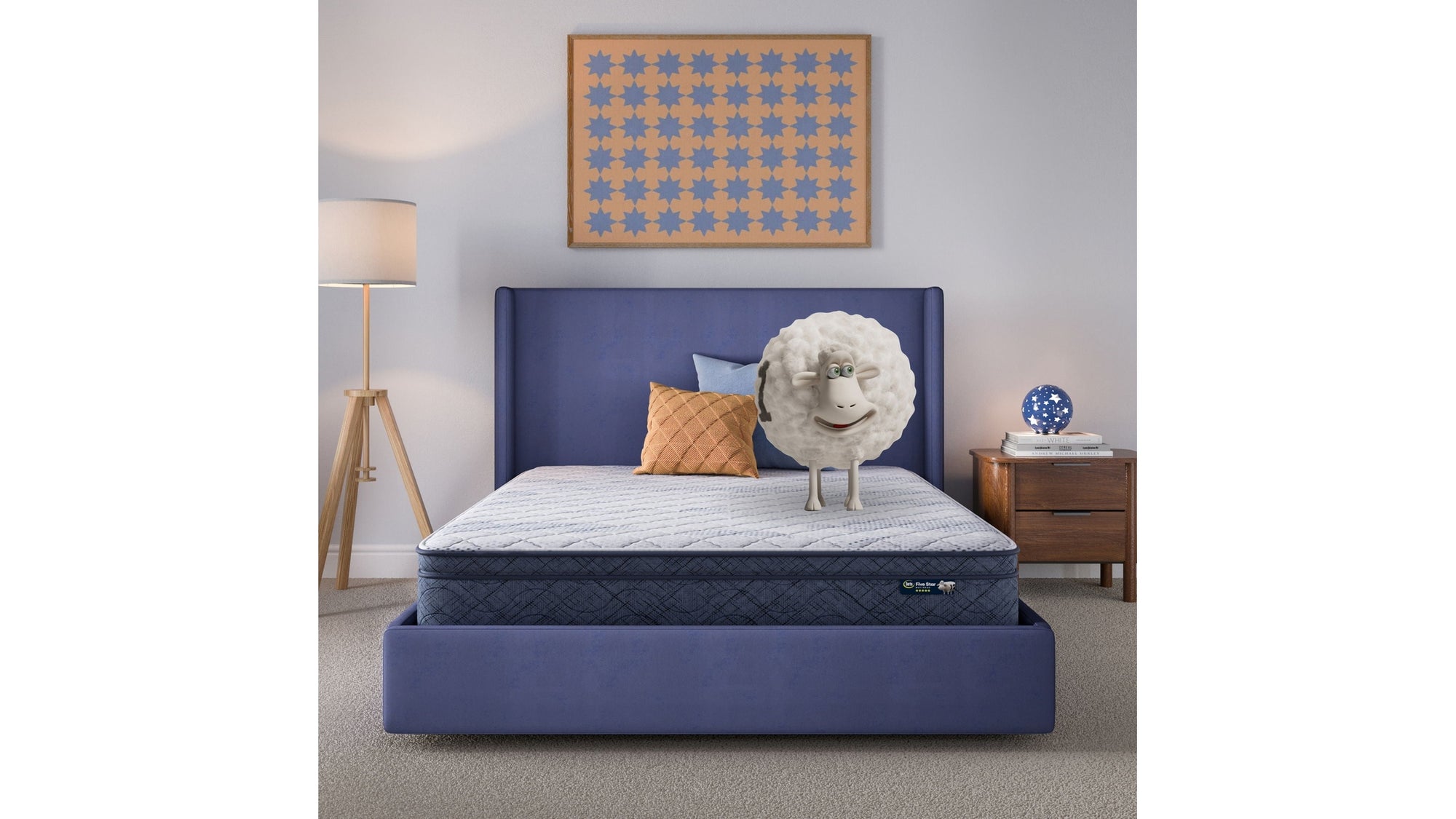 Perfect Day - 10" Serta Plush Pillow Top Mattress in a Box