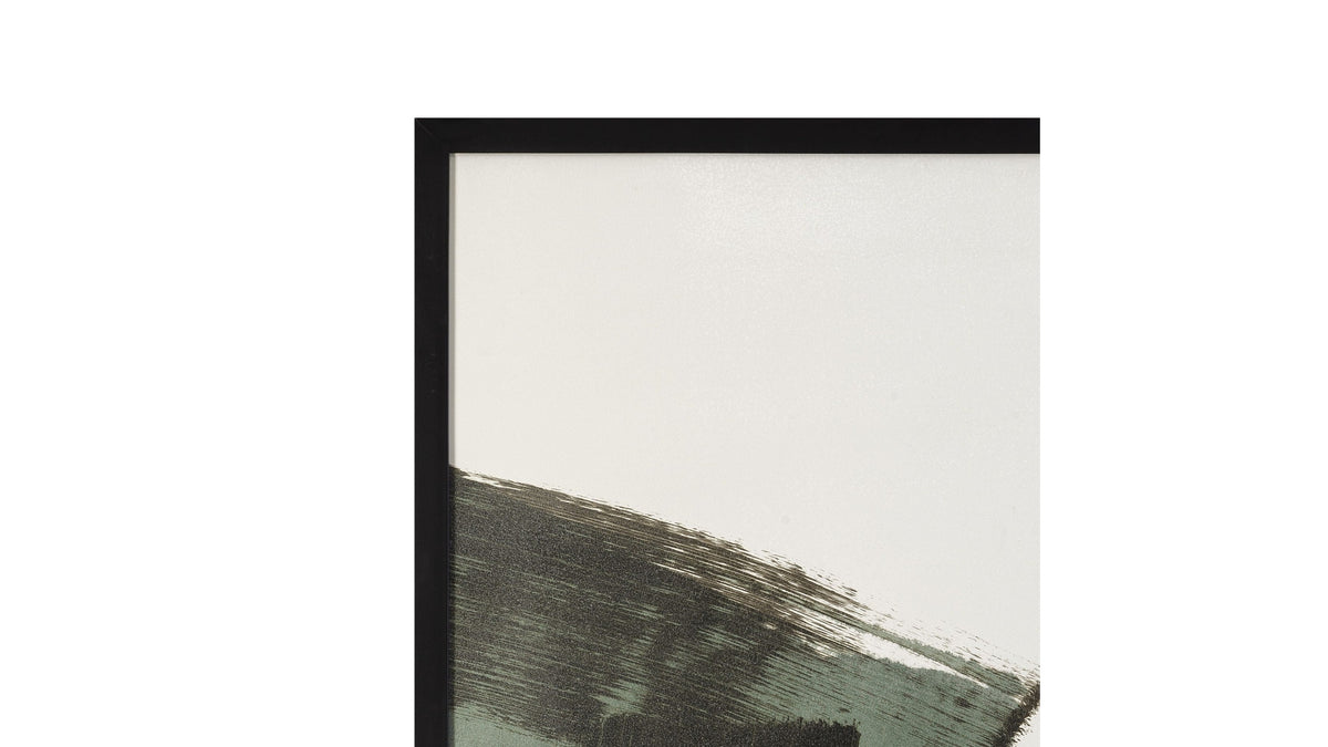 Dynamic Detail Framed Print - Black