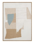 Framed Canvas Soft Geometry - Natural
